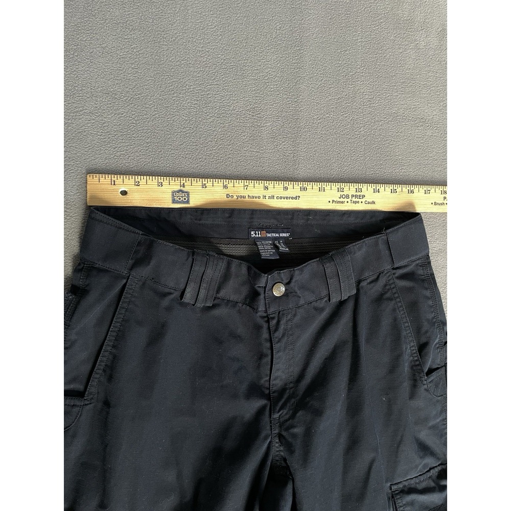 5.11 Tactical Pants Mens 32x28 Taclite Ems Cargo Rip Stop Dark Navy Blue - Picture 4 of 9